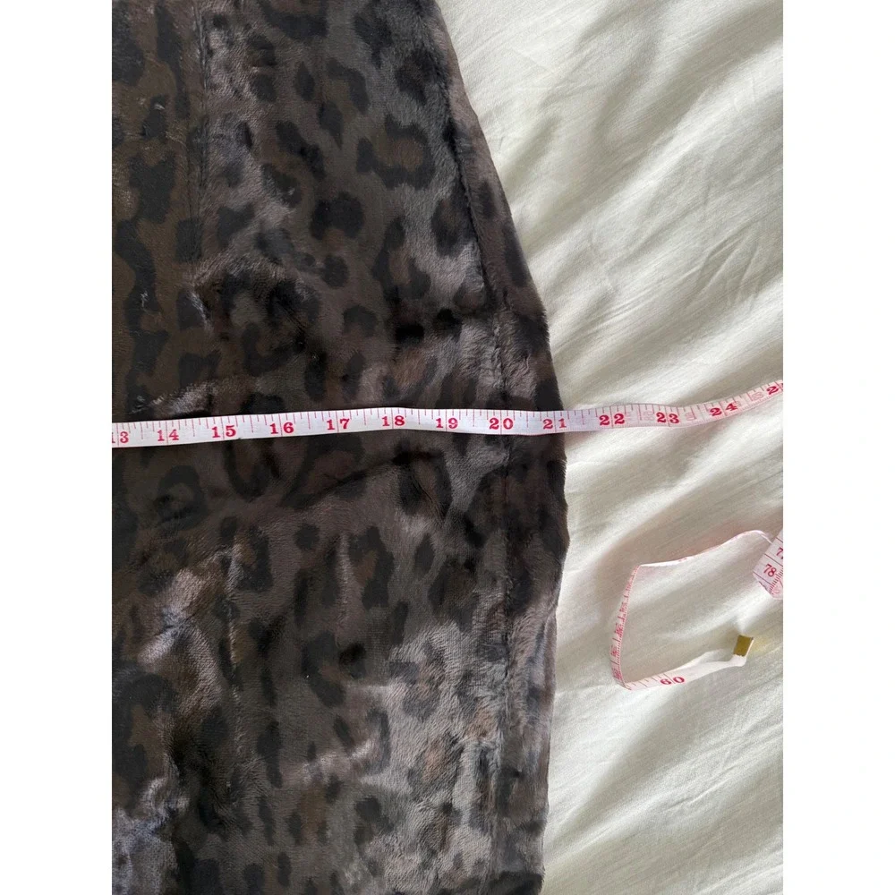 Brooks Brothers‎ Leopard Print Pencil Skirt Brown Sz 10 Career Office